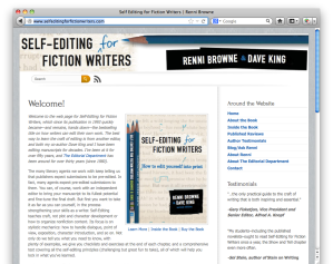 Self Editing For Fiction Writers Website